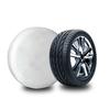 28inch Universal Spare Tire Tyre Cover Part Accessory Waterproof for Trailer RV SUV Truck White