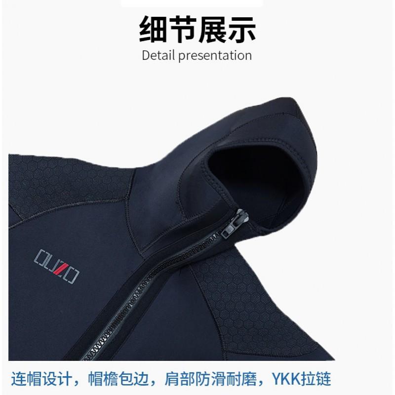 5mm Neoprene Wetsuit Men Full Body Thermal Dive Suit Freediving Surfing Cold Water Swimming Winter