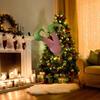 Swinging Legs Christmas Ornament Holiday Parties with Swinging Legs Decoration Plush Festival Christmas Charm