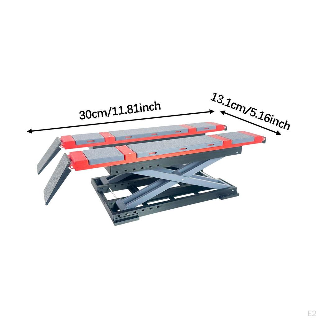 RC Miniature Lifting Platform,RC Car Work Stand for 1/ 18 Scale Lightweight Accessories Display