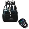 Anime Hair Girl Rihanna Student Backpack School Bag Hiking Travel Daypack for Men Women Fashion Bookbag Shoulder Bags