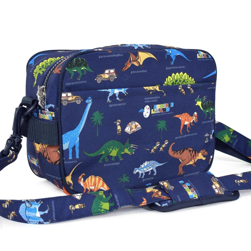 BUNT CANDY-STIL Wasserabweisender, Leichter Schulranzen, "Entdecke! Erkunden! Dinosaurierkontinent (Marine), Wasserabweisend, Leicht, Fleckenresis