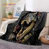 3D Cartoon Jurassic Park Dinosaur Dino Soft Flannel Blanket for Beds Bedroom Sofa Picnic,Throw Blanket for Outdoors Leisure Gift