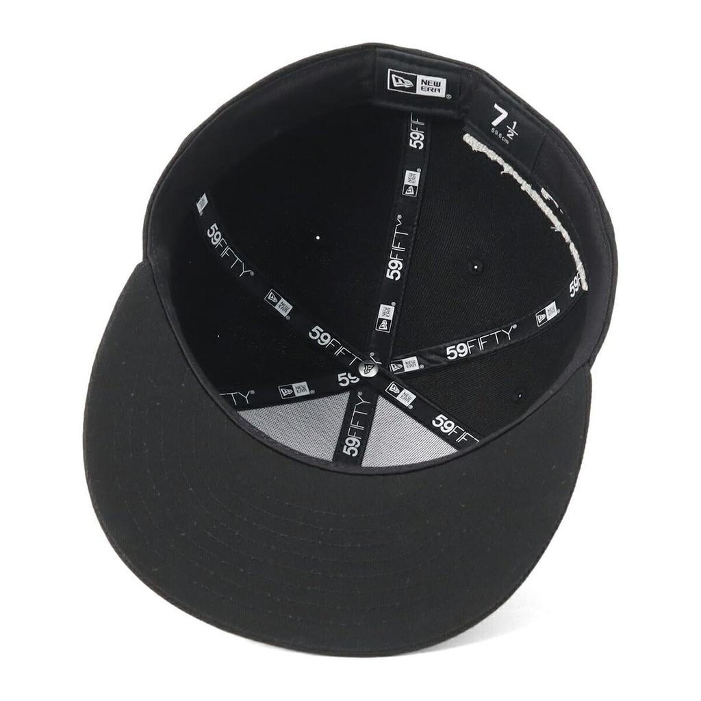 Cap 59FIFTY CLASSICNE Black 7 5950 CLASSIC NE REAR EMB BLK 14388871 NER36C5965 [New Era] 3/8