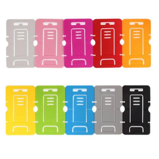 5Pcs Lazy Plastic Foldable Card Mobile Universal Portable Phone Stand Holder