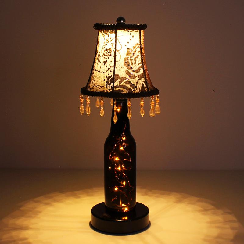 Rechargeable LED Nordic Bar Table Lamp - Clear Atmosphere Night Light for Hotel & Restaurant