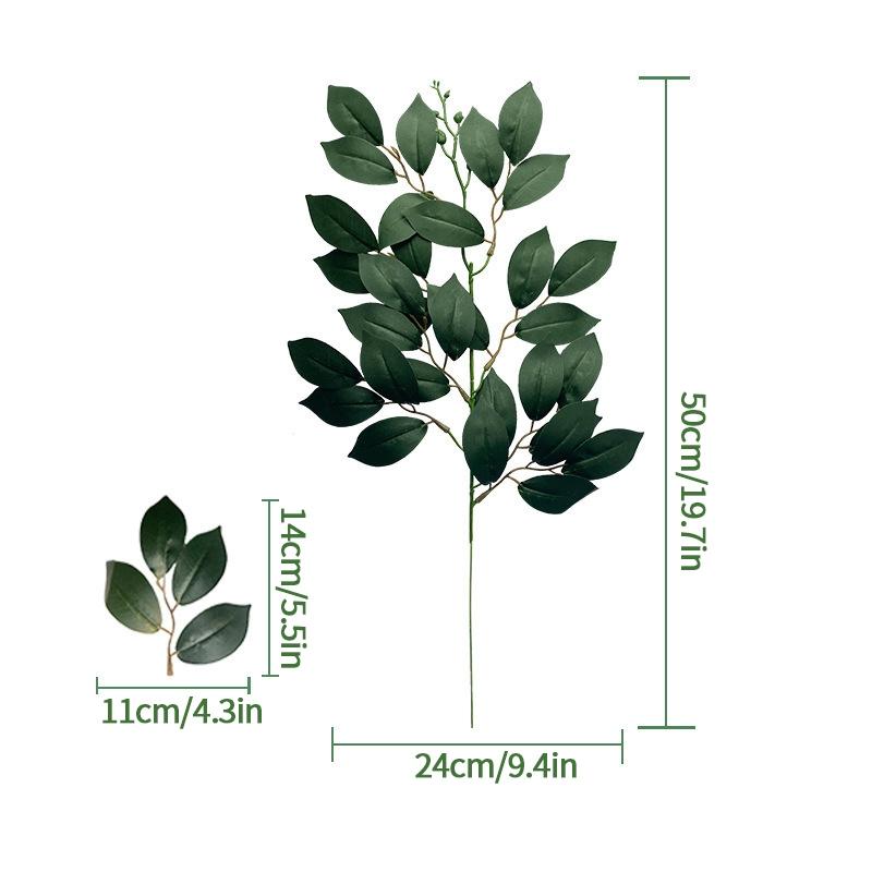 Artificial Ivy Leaves Garland Hanging Vines Artificial Plant Home Decor Fake Green Ivy Leaf Rattan Plant For Garden Wedding Part