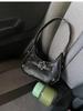 2025 Niche Women's Baguette Bag - PU Leather, Large Capacity, Star Buckle, Hot Girl Underarm Style, High-End Feel, Single Shoulder