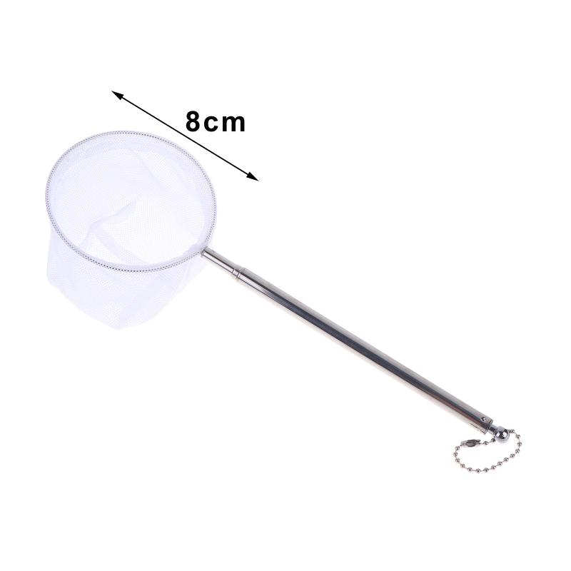Stainless Steel Telescopic 3D Fish Net Fine Mesh Aquarium Fish Tank Fishing Net For Tropical Ornamental Fish Shrimp Tools