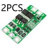 2S 10A 8.4V 7.4V 18650 Lithium Battery Protection/Lithium Iron Phosphate Board BMS PCM PCB Li-ion Lipo 2 Cell Pack Module