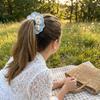 Bohemian Style Knitted Hair Rope Elastic Ponytail Hair Band Fashion Sweet Hair Tie  Daily