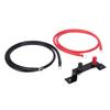 Car Remote Battery Terminals 4AWG 1.2M Battery Jump Post Relocation Kit for UTV ATV Car Trucks RV Tractor Boat