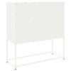 Vidaxl Szafka, Biała, 100,5X39X107 Cm, Stal