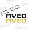 For Chevrolet Aveo Lettering Metal Badge Stickers Car Rear Trunk Emblem Decoration Car Styling