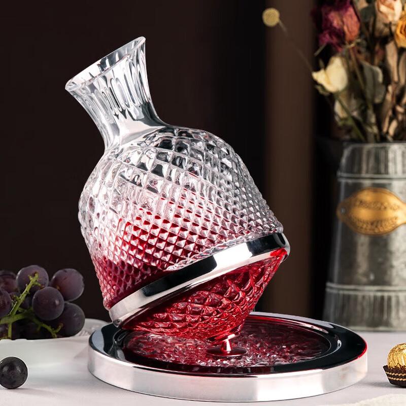 Flavins European Crystal Wine Decanter
