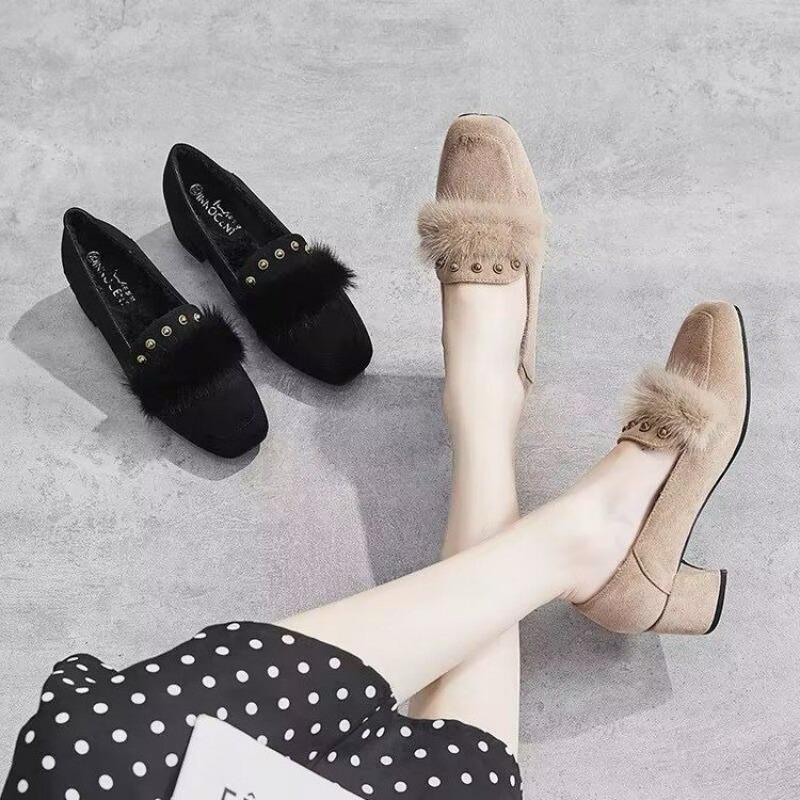 New High Heel Shoes Pointed Shallow Patent Leather High Heels Fashion Elegant Shoes Women Thin Heel Platform Work Shoes Pumps