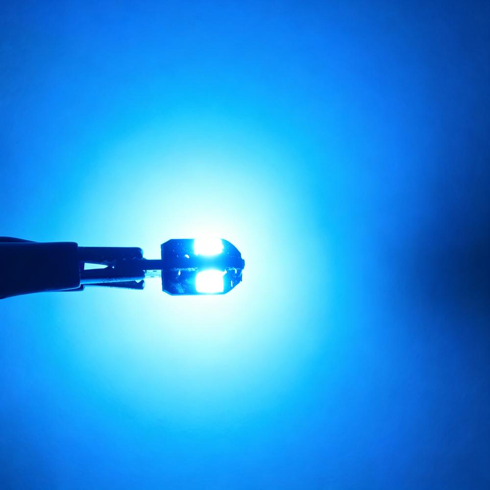 10pcs T10 W5W 194 LED Bulbs CANBUS No Error 12V 5W High Lumen Car Interior Side Marker Light 3030 SMD White Amber Red Bulbs 7