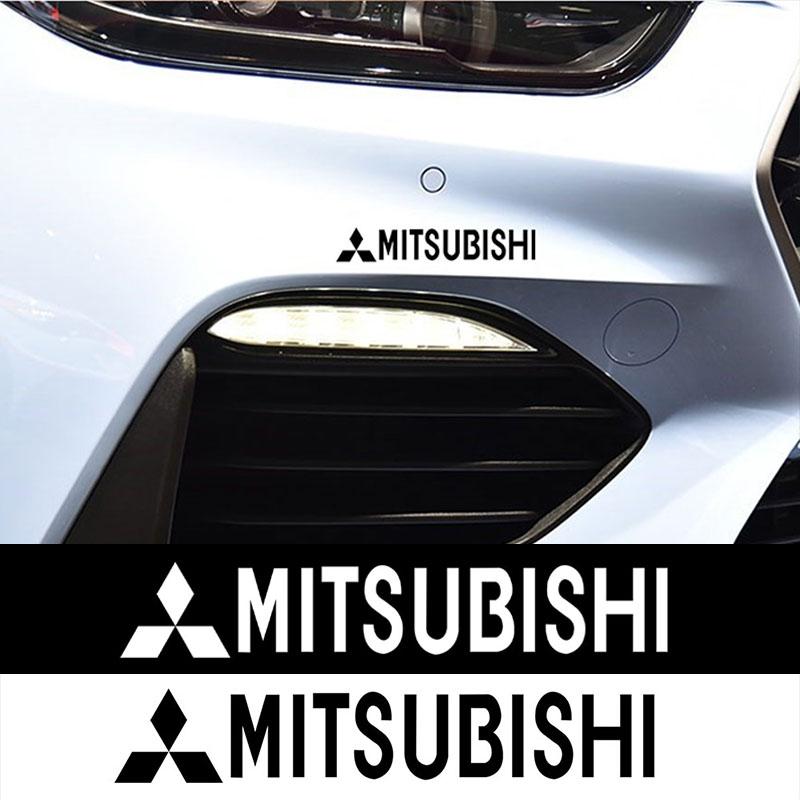 4pcs PVC Car Body Sticker Decal Auto Accessories For Mitsubishi Lancer Outlander Pajero ASX EX L200 Colt Space Star Ralliart Xl QQ7