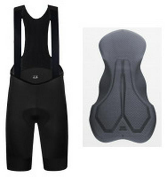 Breathable Non-Slip Cycling Bib Shorts with Double Arrow Seat Pad