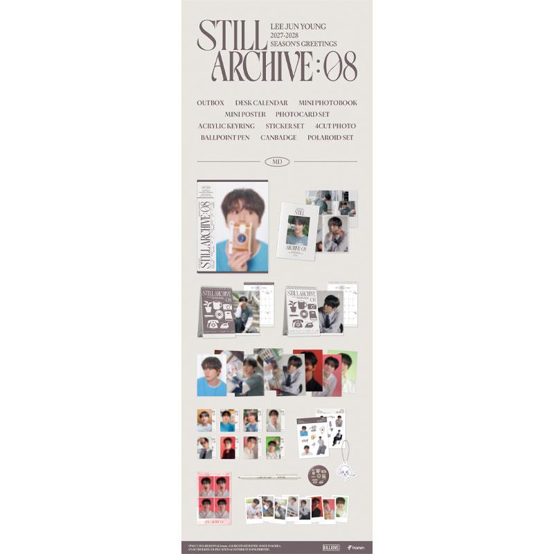 [Pre-ordine] LEE JUNYOUNG SALUTI DI STAGIONE [STILL ARCHIVE : 08]
