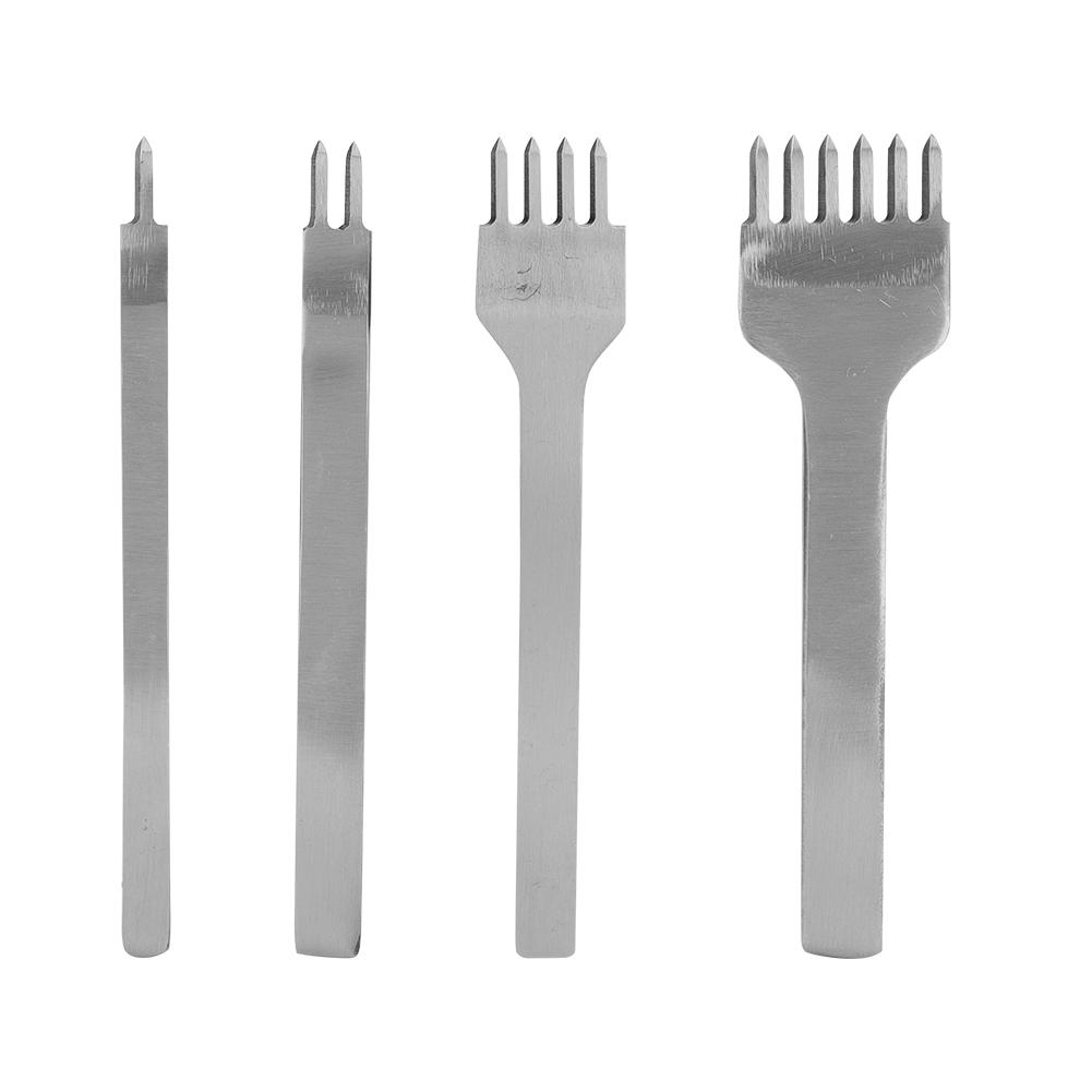 21Pcs Leather Crochet Hook Needles Sewing Craft Tool Set