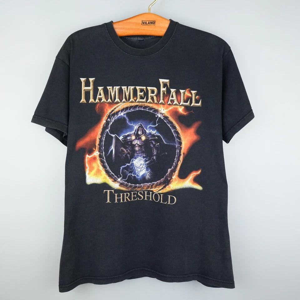 Vintage hammerfall t shirt 2006 tour threshold 2XL