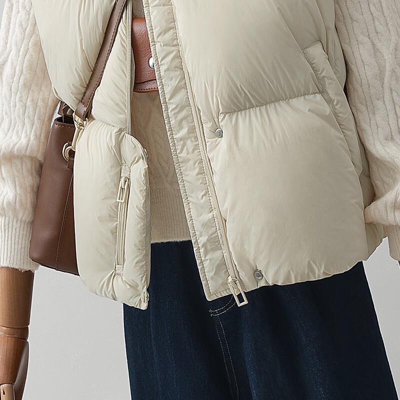 Women's Stand-Collar 90% Down Puffer Vest