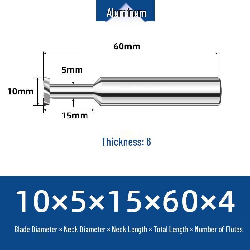

Carbide T-Slot Milling Cutter for Aluminum