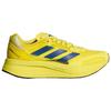 Adidas Adizero Boston 10 Comfortable Durable Supportive Non-Slip Low-Top Marathon Running Shoes Unisex sneaker Yellow Black KH7255