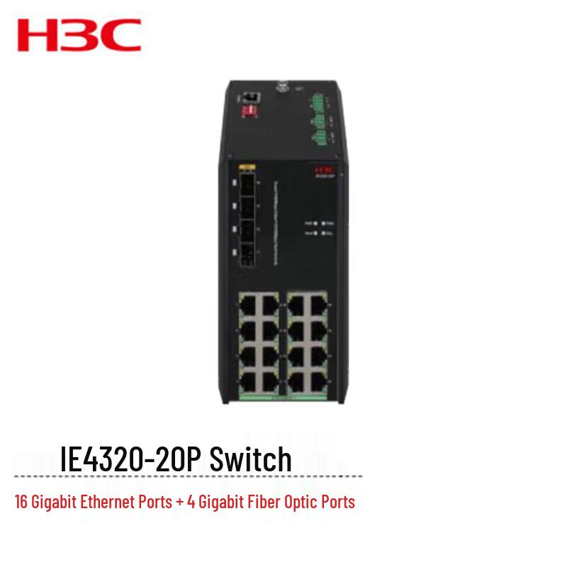 

H3C IE4320-20P Industrial Layer 3 Ethernet Switch
