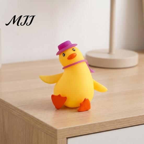 Duck Shape Toy Cartoon Stress Relief Toy, Squeezable Fidget Soft Stretch Sensory for Hand Exercise Relaxation Decompression