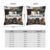 Pillow Cover Rock Extremoduro Band  Novelty Pillow Case For Living Room Sofa Pillowcases