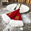 Christmas Decorations:  Christmas Hats, Christmas Lollipop Caps, Christmas Hat Knife And Fork Covers, Wine Bottle Caps, Decorative Items