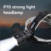 P70 4000LM High Brightness USB Charging Zoomable Large Power Strong Light Headlamp