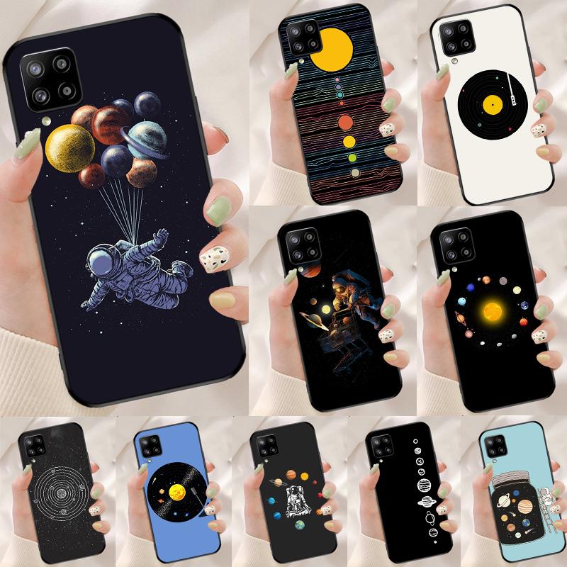 Space Planets Solar System For Samsung Galaxy A55 A53 A33 A13 A35 A15 A36 A56 A26 A16 A22 A32 A52 A54 A34 A06 A05 Case
