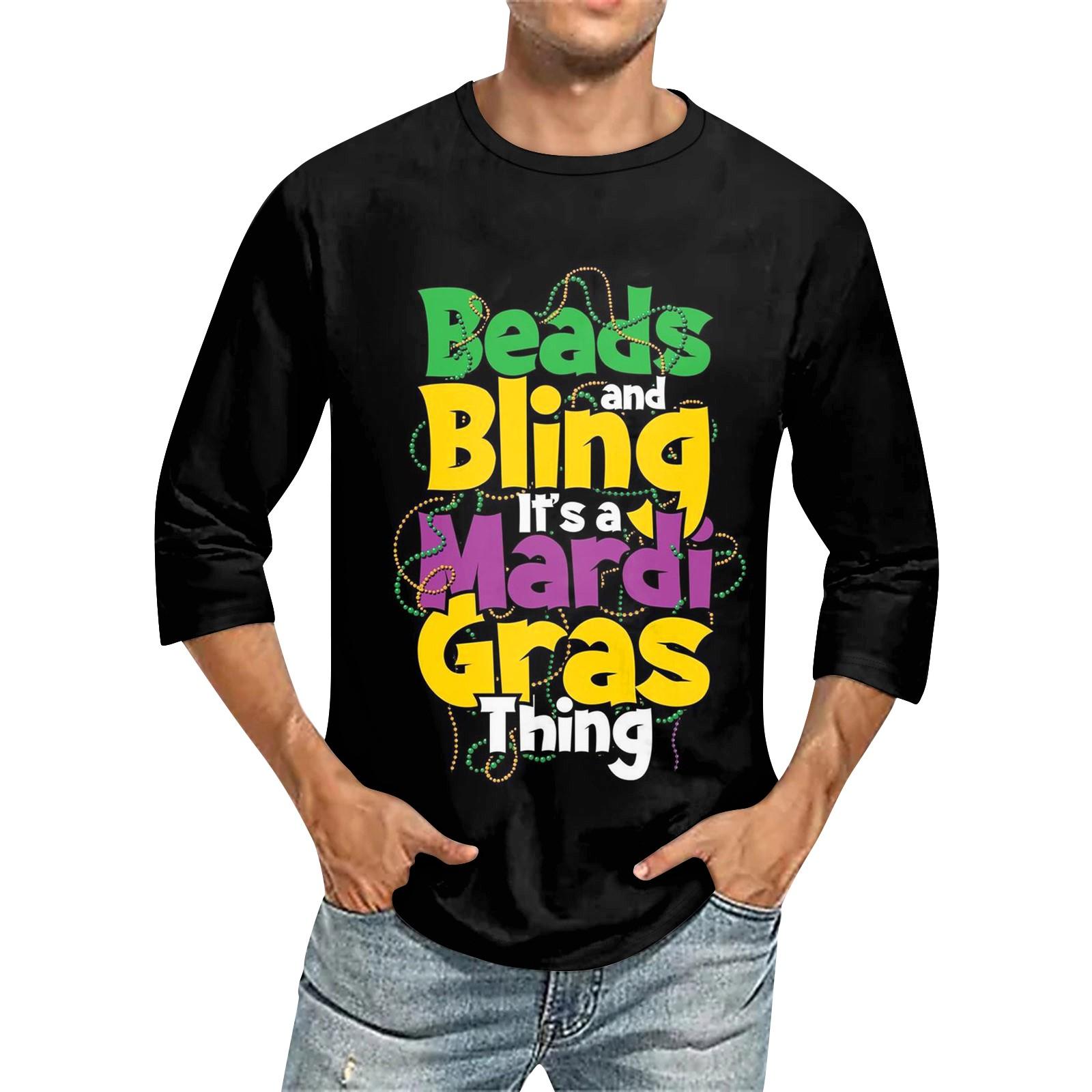 

Мужская однотонная футболка с круглым вырезом и рукавами три четверти XXL чёрный