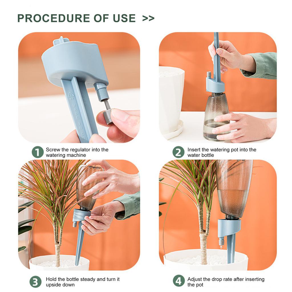 Automatic Plant Watering Device Drip Irrigation Tool for Indoor Gardens and Home Decors Great for Multiple Pot Types