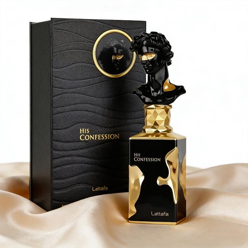 His Confession by Lattafa: Luxury Unisex Perfume Gift Box
