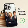 N-Nirvana  Phone Case For iPhone17,16,15,14,13,12,11 Plus,Pro Magnetic For Magsafe Wireless Charging