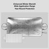 Car Snow Windshield Cover Front Car Window Ice Protection All Weather Vehicle Exterior Anti-Freeze Sun Shade Protector 150x70cm