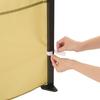 LOGOS Gable Q Set Tarp Sidewall 71206005 (Beige)