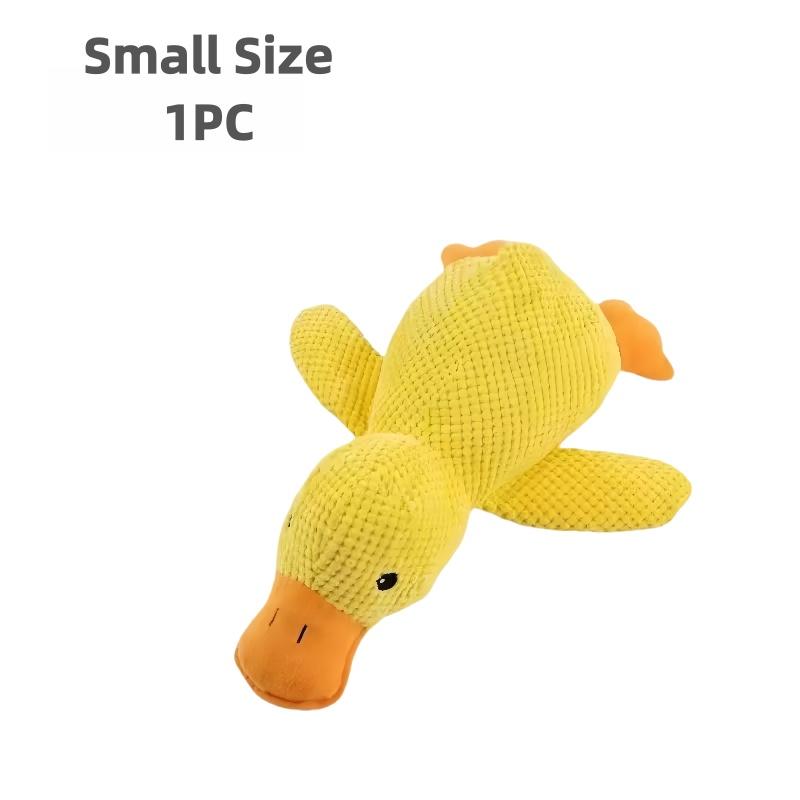 

Interesting Pet Toys for Dogs sleeping duck toys with Quacking Sound For Puppy Dogs Soft Pillow Toy S