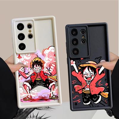 Cartoon O-One Pieces Case for Samsung Galaxy S25 Edge S23 FE S24 Plus S24Ultra S21 S25 Ultra S22 S20FE Phone Cover