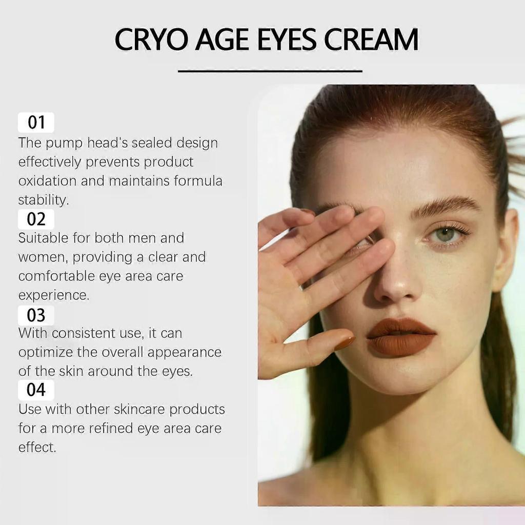 Eye Cream for Under Eye Bags and Wrinkles, Eye Tightener for Temporary Firming Eye Bags Wrinkles Puffy Eyes Dark Circles for Women Men Mature Skin