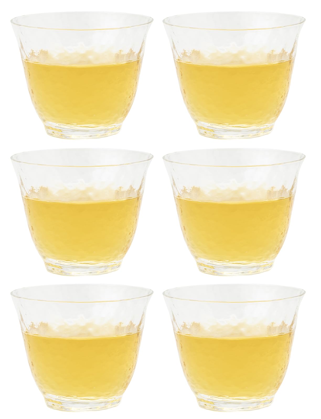 

Toyo Sasaki Glass Takasegawa Cold Tea Glasses, 165ml, Set of 6, Made in Japan, Good Design Award Winning, Thin, Commercial-Grade Glassware, 18719