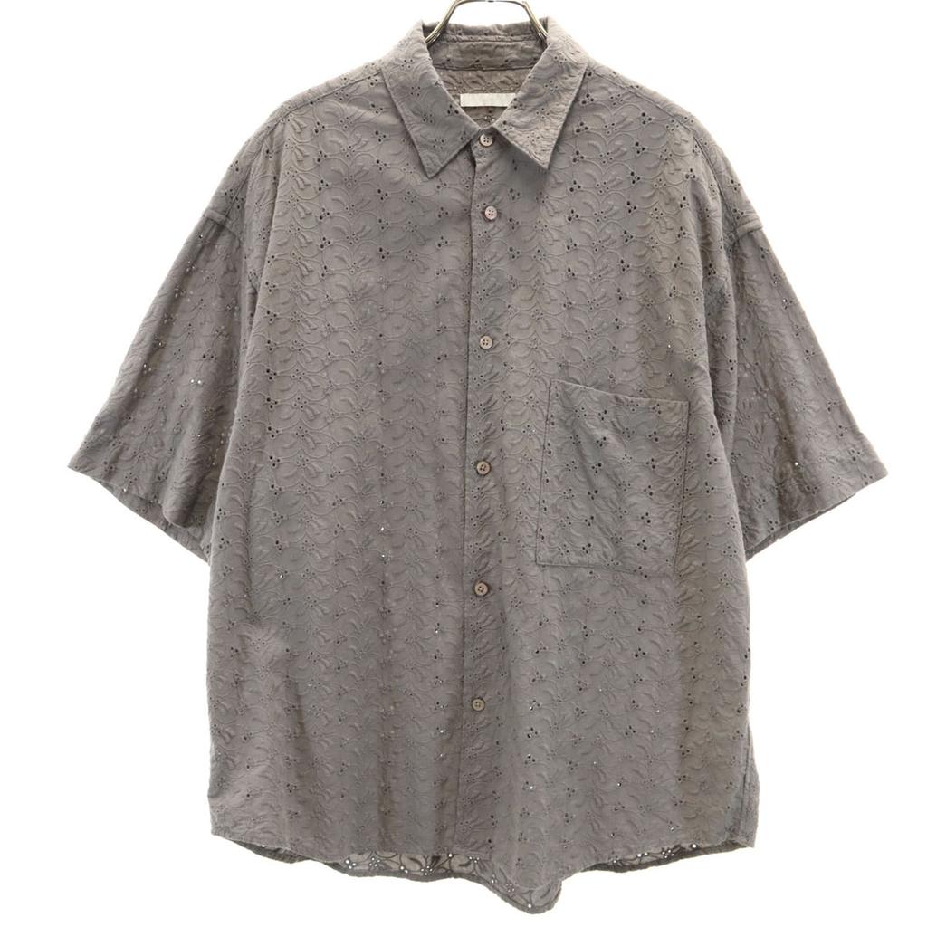 WYM LIDNM thorn_ Short sleeve shirt M Gray Men's Used