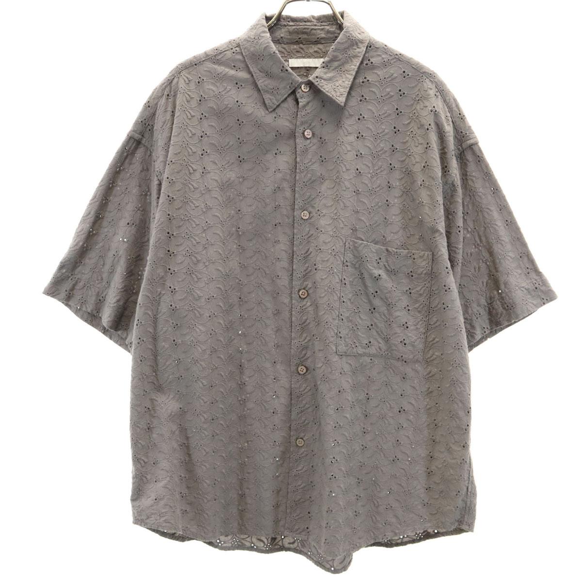 

WYM LIDNM thorn_ Рубашка с коротким рукавом M Серый Мужская Б/У