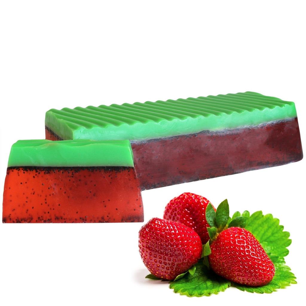 Strawberry Soap Loaf