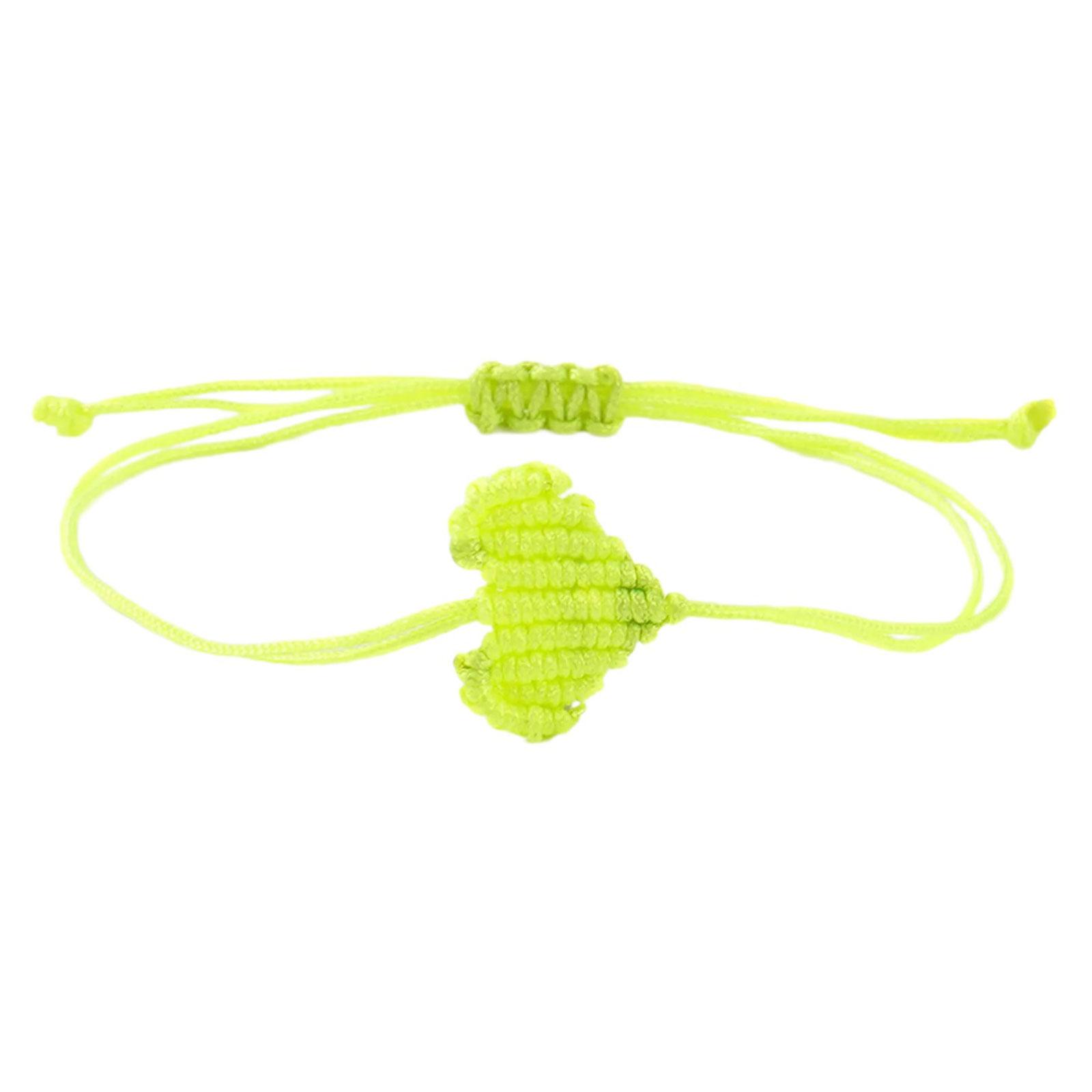 

Богемский плетеный веревочный браслет для пар, ручной работы, с дизайном в виде сердца, экологичные украшения из пеньковой веревки, удобный G