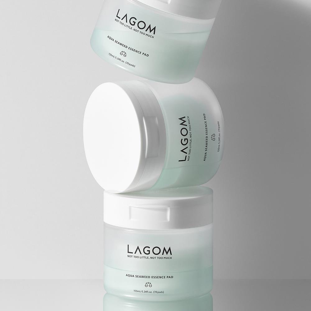 LAGOM Aqua Seaweed Essence Pad 155ml 70EA